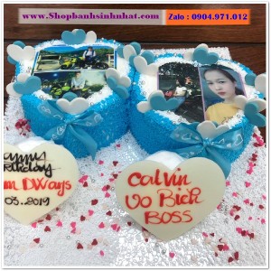 Bánh Sinh Nhật In Hình Ảnh - H265